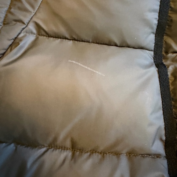 ALO Yoga Dark Brown Puffer Jacket With Black Trim - Picture 4 of 4